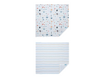 Musselin Tuch (Stripe + Terazzo) - 2er-Pack -